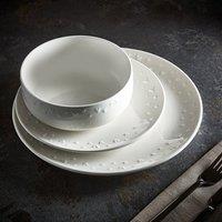 Heart Embossed 12 Piece Dinner Set