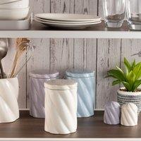 Twisted Kitchen Canister