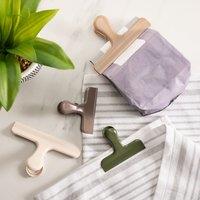 The Edited Life Set of 4 Metal Clips Brown Mix