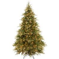 7.5ft Pre-Lit 600 LED Weeping Spruce Christmas Tree