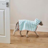 Dog Robe Blue