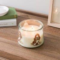 Humphrey the Hound Dog Linen Multi Wick Candle