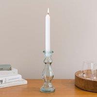 White Taper Dinner Candle