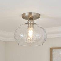 Hemsby Mid Century Flush Ceiling Light