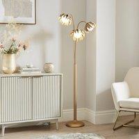 Alder Art Deco 3 Light Floor Lamp