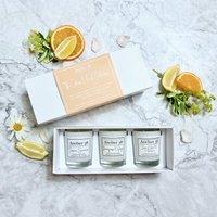 Atelier 38 Set of 3 Citrus & Fresh Votive Candles Gift Set