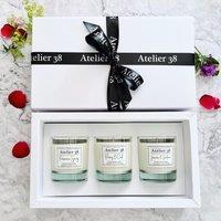 Atelier 38 Set of 3 Spring Candle Gift Set