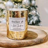 Atelier 38 White Christmas Candle