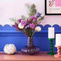 Sophie Robinson Lilac Balloon Glass Vase