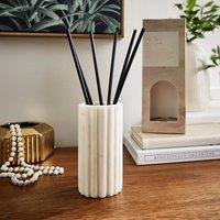 Silk Floral Ribbed Marble Diffuser