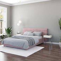 Hanging Wall Panel Dual Mount Plush Velvet Headboard