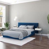 Hanging Wall Panel Dual Mount Plush Velvet Headboard