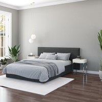 Hanging Wall Panel Dual Mount Saxon Twill Headboard