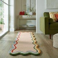 Elements Wave Border Wool Runner