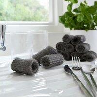 Pack of 12 Steel Wool Scourers