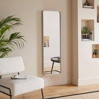 New York Rectangle Curved Corner Full Length Wall Mirror