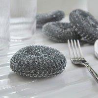 Pack of 4 Steel Scourers