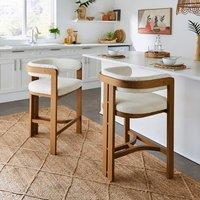Lovato Bar Stool, Boucle