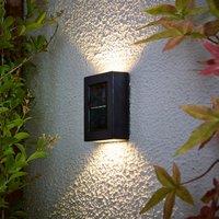 Solar Outdoor Up & Down Wall Light