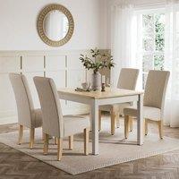 Olney Compact 4 Seater Rectangular Dining Table