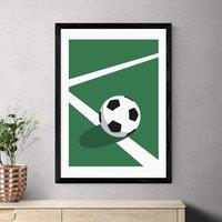 East End Prints Football Print by Rocket Jack