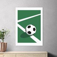 East End Prints Football Print by Rocket Jack