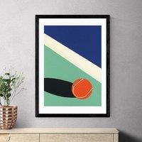 East End Prints Arizona Tennis Club II Print by Rosi Feist