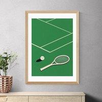 East End Prints Lawn Tennis Club Print by Rosi Feist