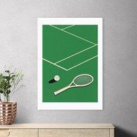 East End Prints Lawn Tennis Club Print by Rosi Feist