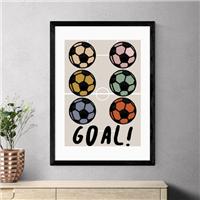 East End Prints Goal! Print by Wonder and Rah