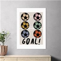 East End Prints Goal! Print by Wonder and Rah