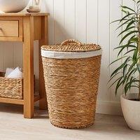 Natural Wicker Laundry Basket