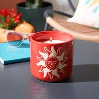 Sun Citronella Outdoor Candle