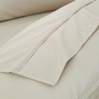 Dorma Luxurious & Silky 500 Thread Count 100% Cotton Sateen Flat Sheet