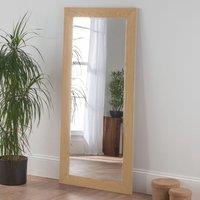 Yearn Oak Effect Full Length Wall Mirror