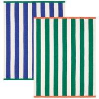 Set of 2 Striped Tea Towel