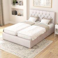 Olivier Plush Velvet Adjustable Bed