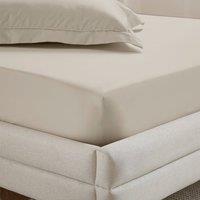 Dorma Crisp & Fresh 400 Thread Count Egyptian Cotton Percale Fitted Sheet