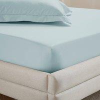 Dorma Crisp & Fresh 400 Thread Count Egyptian Cotton Percale Fitted Sheet