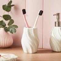 Coastal Breeze Wave Toothbrush Holder