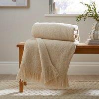 Brushed Boucle Throw Blanket