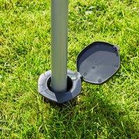 Outdoor Multi Ground Spike with Inserts and Spirit Level