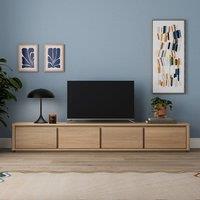 Malik Low Super Wide TV Unit for TVs up to 85"
