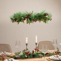 Artificial Hanging Berry Wreath