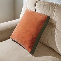 Box Edge Cotton Velvet Cushion