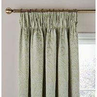 Dorma Fuchsia Bells Pencil Pleat Blackout Curtains