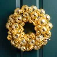 Disco Ball Light Up Wreath