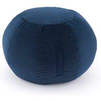 Eliza Navy Ball Pouffe
