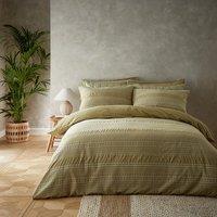 Alara Jaquard 100% Cotton Duvet Cover and Pillowcase Set