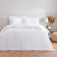 Briona Frilled Edge Duvet Cover & Pillowcase Set